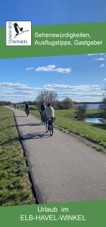 Deckblatt der Broschüre Gastgeber Elb-Havel-Winklel