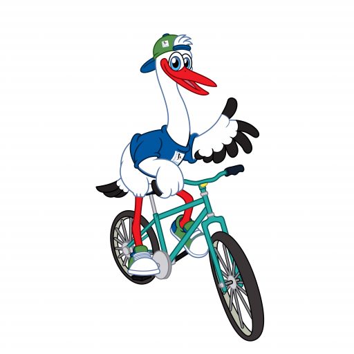 Elwin-Radfahrer Elwin der Radfahrer