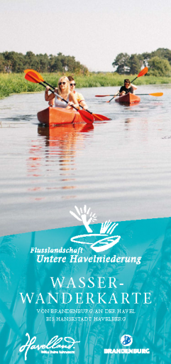 Wasserwanderkarte untere Havelniederung